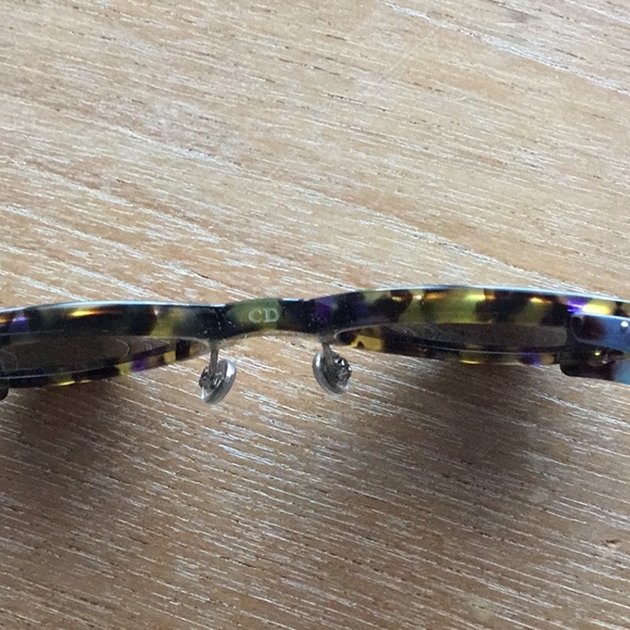 Christian Dior umbrage cat eye sunglasses tortoiseshell acetate - Picture 3 of 3